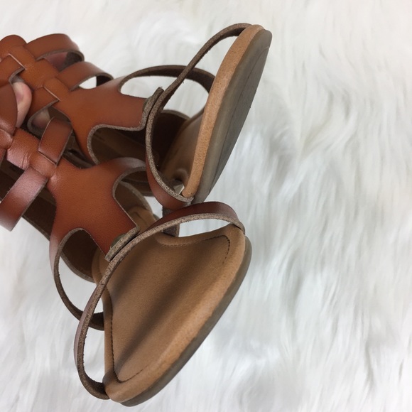 Cat & Jack Leather Sandals Size 3 - Picture 7 of 8